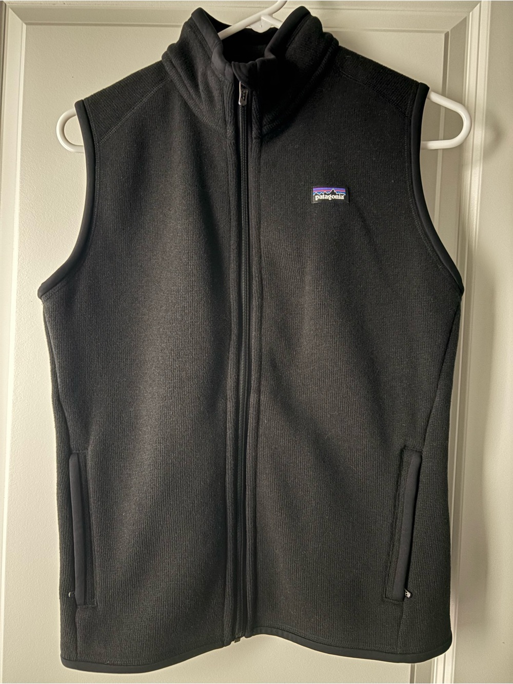 Patagonia Women's Better Sweater Fleece Black Vest Size Medium